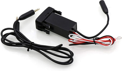 Timloon Car Bluetooth Music Adapter Module Panel Installation AUX Output Use for Toyota Hilux VIGO,Coaster,Corolla ex,Yaris,Reiz