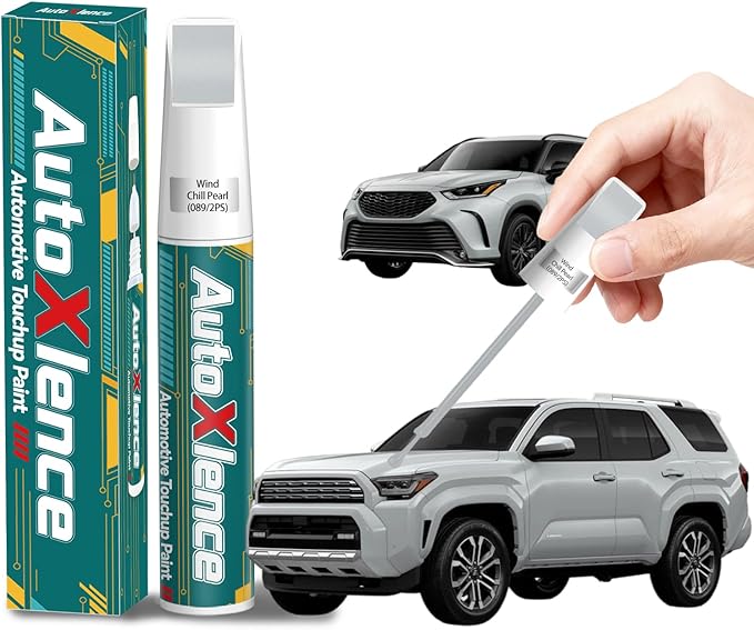 089/2PS Wind Chill Pearl Touch Up Paint Compatible with Toyota Car Paint Pen Scratch Repair Automotive Scratch Remover Fix Exact Color Match