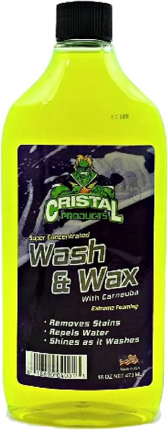 5Cristal Products Untouchable Wet Tire Finish Bundle with GX-3 Plastic Restorer, Wash & Wax, and More (5 Items)