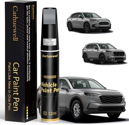 NH-912P Urban Gray Pearl Touch Up Paint Compatible with Honda, Exact Match Car Paint Pen Automotive Scratch Repair Remover Kit Quick & Easy Solution for Vehicle Chips and Nicks