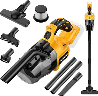 Cordless Vacuum Cleaner for 20V MAX Battery, Handheld Vacuum Cleaner for Home Car Hardwood Floor Carpet, Portable Shop Vacuum with Washable HEPA Filter(No Battery)