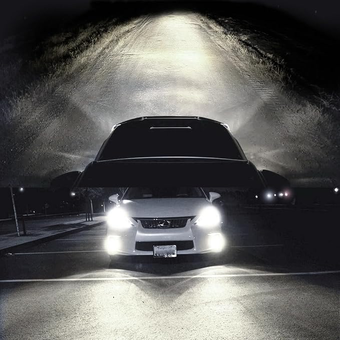 H9 Headlight BulbLight 12V 65W White 5000K High/Low Beam Car Light Bulb Automotive For Altima 2007-2018, Rogue 2015-2022, Malibu 2004-2012, Sentra 2013-2022 and others, Super Bright