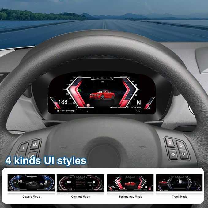 Speedometer Instrument for BMW E87 2006-2011 CCC CIC Linux System Original Car Information Display Digital Cluster Dashboard Screen