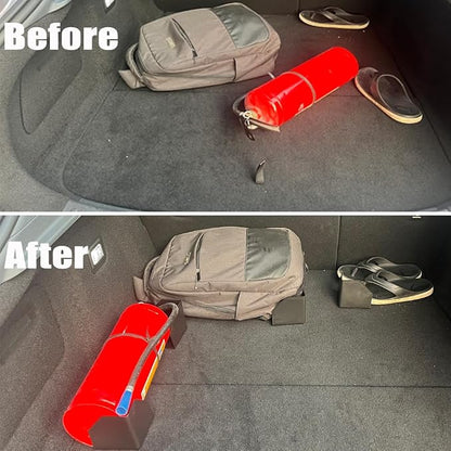 Fun&H Car Trunk Organizer Blocks, Hook & Loop Trunk Cargo Blocks, Trunk Divider to Hold Cargo in Place, Available to Wool Carpet for Car Truck SUV Van (4.7'')