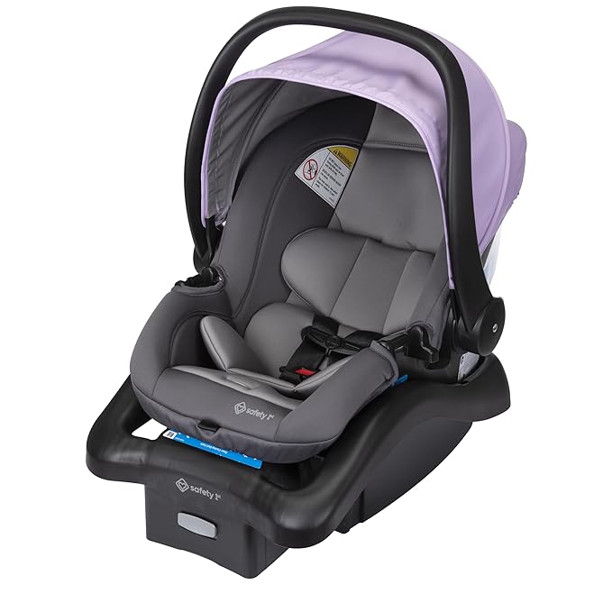 Safety 1st OnBoard FLX Infant Car Seat with Base, Lightweight Baby Car Seat for Travel, Wisteria Lane 2