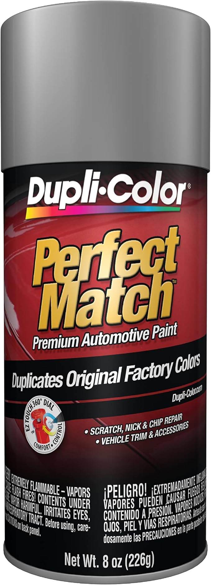Dupli-Color Scratch Fix All-in-1 Touch Up Paint, Gloss, White Diamond, .50 fl. oz.