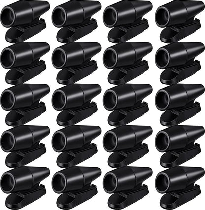 Frienda 20 Pieces Deer Whistles for Vehicles Avoids Collisions, Deer Whistles for Car, Horns for Vehicles Warning Devices with Waterproof Animal Alert for Car and Motorcycle (Black)