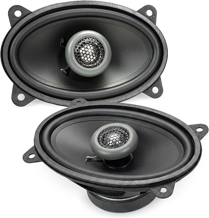 MB Quart Formula 2 Way Coaxial 90W 4 x 6 Inch Car Speakers with 4 Ohms Impedance