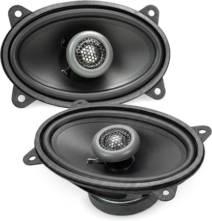 MB Quart Formula 2 Way Coaxial 90W 4 x 6 Inch Car Speakers with 4 Ohms Impedance