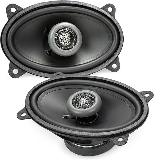 MB Quart Formula 2 Way Coaxial 90W 4 x 6 Inch Car Speakers with 4 Ohms Impedance