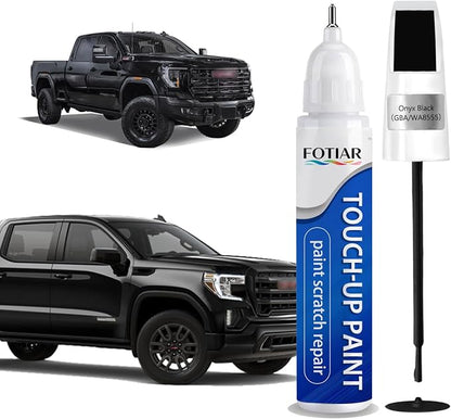 Onyx Black GBA/WA8555 Touch up Paint for GMC-Exact Match Scratch Repair Kit 2-In-1 Premium Car Paint Pen for Chips & Nicks
