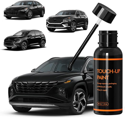 S3B Phantom/Twilight/Ash Black Touch Up Paint for Hyundai, DIY Car Paint Scratch Repair Kit, Automotive Paints, Quick & Easy Fix Scratch Repair for Tucson/Elantra/Santa Fe/Kona/Sonata