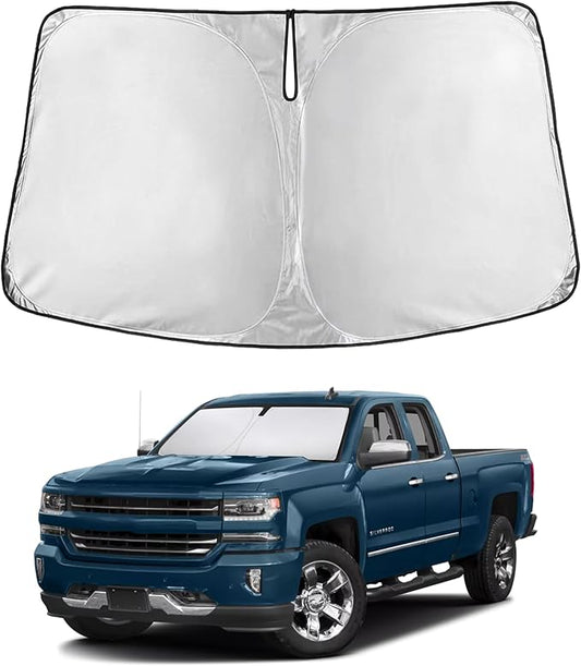 EcoNour Windshield Sunshade Compatible for Chevrolet Equinox 2025 2026, Sun Visor for Front Windshield & Window Sun Shade Cover, UV Heat Blocker & Protector, Car Accessories