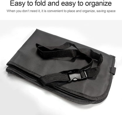 Car Seat Back Organizer, Waterproof and Durable with 10" Table Holder, 9 Storage Pockets for Kids, Travel Accessories, 2 Pack