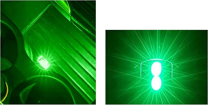ICBEAMER USB Interface Miniature Night Light 1-Pack (Green) | Universal Plug-in LED for Car Interior and Trunk Ambient Atmosphere