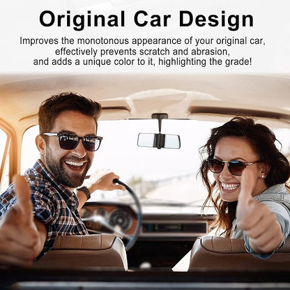 Car Center Console Air Conditioning Outlet Trim Cover Kit Compatible with Toyota Tundra/Sequoia 2022-2026, ABS Dashboard Side A/C Vent Panel Decorative Frame Protection Accessories, For 14-inch Screen