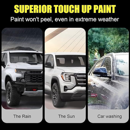 Car Touch Up Paint (Nitro Yellow Metallic(GHS/WA660G)) for Chevrolet, 2 in 1 Car Scratch Remover with Pen Tip and Brush, Exact Color-Matched for Car Paint Scratch Repair, Quick & Easy Fix