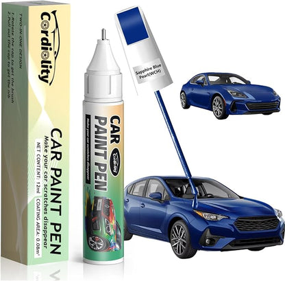 WCH Sapphire Blue Pearl Touch Up Paint for Subaru, Color Accurate Car Paint Scratch Repair Pen, Quick & Easy Fix Automotive Chips and Nicks