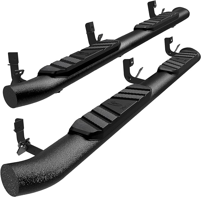 Tyger Auto 3.5" Rider Running Boards Compatible with 2010-2018 Dodge Ram 1500 / 2500 / 3500; Ram Classic | Crew Cab | TG-SS2D35318 | Side Step Rail Nerf Bars
