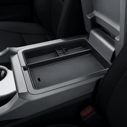 BIBIBO 4Pack for New 2026 Honda Pilot Center Console Organizer 2026 Pilot Console Armrest Tray+Cup Holder +Wireless Charging Mat +Central Divider Insert Organizer 2026 Honda Pilot Accessories
