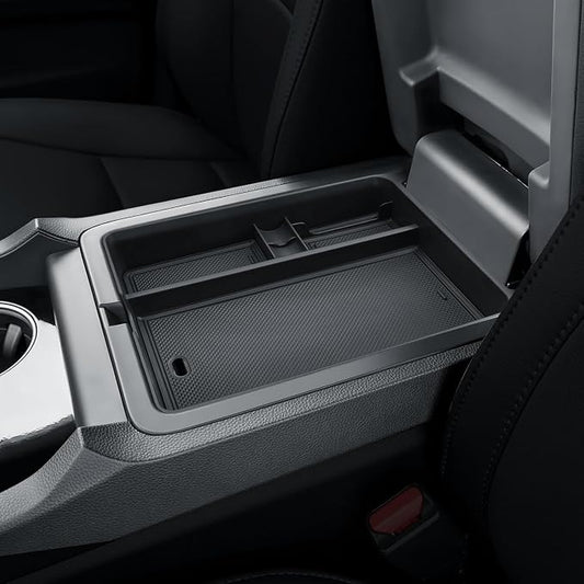 BIBIBO 4Pack for New 2026 Honda Pilot Center Console Organizer 2026 Pilot Console Armrest Tray+Cup Holder +Wireless Charging Mat +Central Divider Insert Organizer 2026 Honda Pilot Accessories