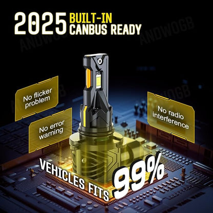 Lights Compatible for Chevrolet S10 Light Bulbs High Low Beam, Years: 1998 1999 2000 2001 2002 2003 2004, 48000 Lumens 800% Brightness, Pack of 4
