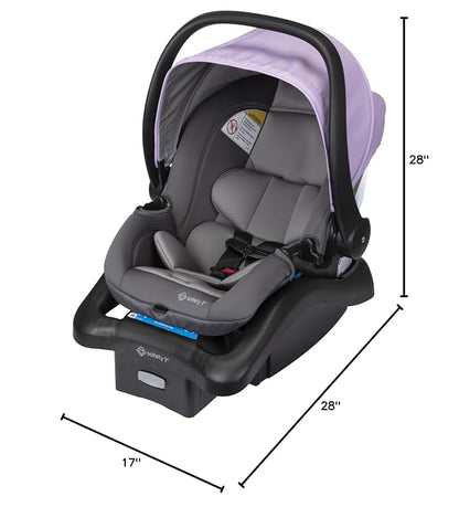 Safety 1st OnBoard FLX Infant Car Seat with Base, Lightweight Baby Car Seat for Travel, Wisteria Lane 2