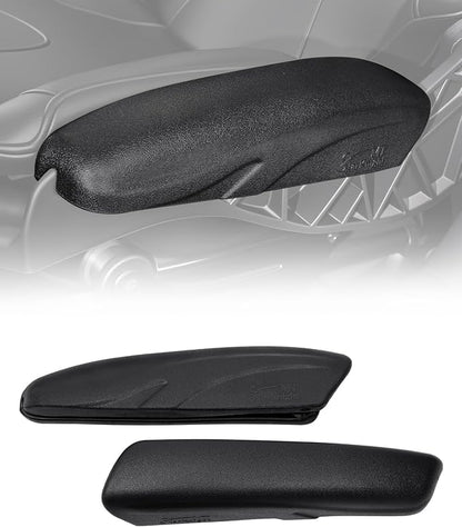 StarknightMT Seat Side Pads Compatible with Can-Am Maverick X3 / MAX/R 2017-2025, PU Foam Cushion Assembly for Thigh Support & Comfort, UTV Accessories (Black)