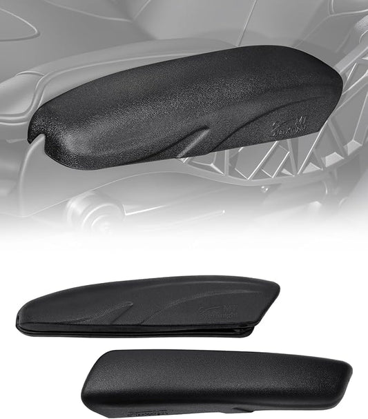 StarknightMT Seat Side Pads Compatible with Can-Am Maverick X3 / MAX/R 2017-2025, PU Foam Cushion Assembly for Thigh Support & Comfort, UTV Accessories (Black)