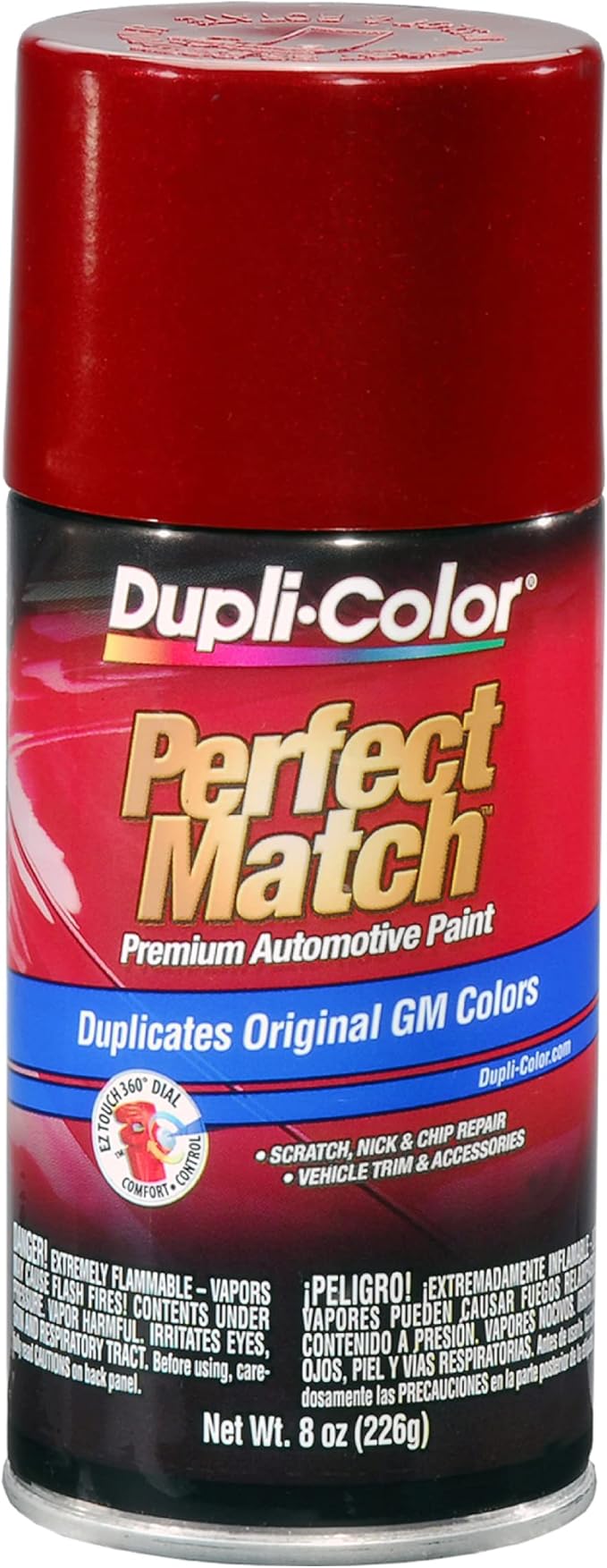 Dupli-Color Perfect Match Premium Automotive Paint, Dark Cherry (M), 8 oz