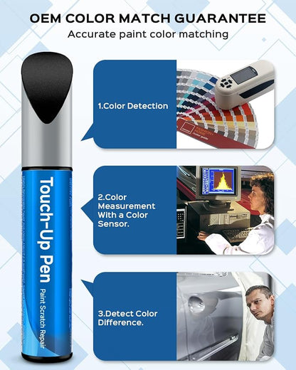 Fluid Black(668) for BMW Car Touch Up Paint Kit,Exact Match Car Scratch Repair Touch Up Paint Kit (Fluid Black(668))