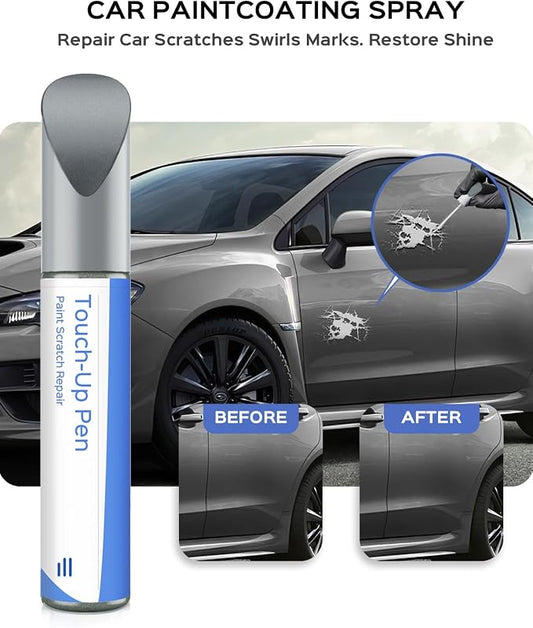 G1U Ice Silver Metallic Touch Up Paint Compatible with Subaru Exact Match Chips and Nicks Touch Up
