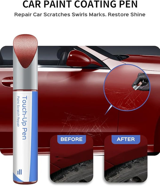 590/3590 Mars Red Touch Up Paint Compatible with Mercedes-Benz Exact Match–Chips and Nicks Touch Up