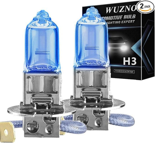 H3 Halogen Headlight Fog Light Bulb 12V 55w White 5000K 12336 64151 Replacenment Super Bright