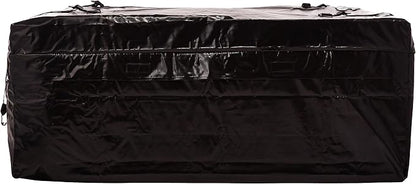 Rightline Gear Ace 2 Weatherproof Rooftop Cargo Carrier for Top of Vehicle, Attaches With or Without Roof Rack, 15 Cubic Feet, Black