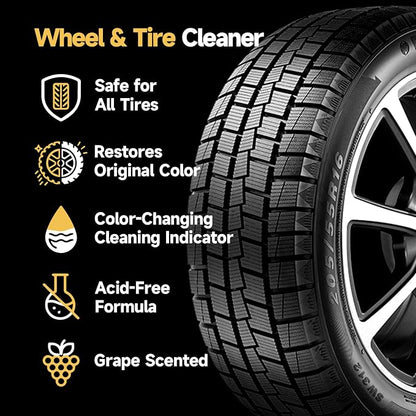 toretark Wheel & Tire Cleaning & Care Kit