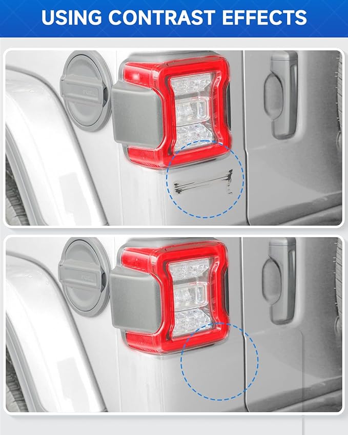 Touch Up Paint Compatible with Jeep Exact Match Touch Up Paint Car Scratch Repair (Bright White(PW7/GW7) Compatible with Cherokee/Compass/Grand Cherokee/Grand-Wagoneer/Patriot/Wagoneer/Wrangler-JK/Wrangler-JK-Unlimited)