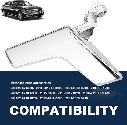Front or Rear Driver Side Interior Door Handle Repair Kit Compatible with Benz GLK250 X204 C280 GLK280 W204 C63 GLK300 C300 C250 GLK350 C230 Replace# 2047201171 2047201763