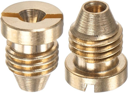 M METERXITY 1-Pack Foam Cannon Orifice Nozzle, 1.4mm Brass Universal Thread Tips for Snow Foam Lance/Garden Hose/Kitchen Cleaners, Sprayer Connector Replacement Nozzles