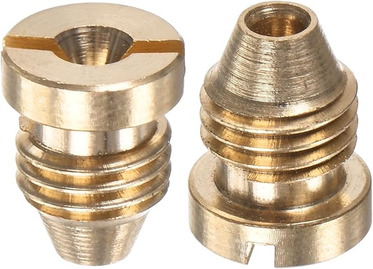 M METERXITY 1-Pack Foam Cannon Orifice Nozzle, 1.4mm Brass Universal Thread Tips for Snow Foam Lance/Garden Hose/Kitchen Cleaners, Sprayer Connector Replacement Nozzles