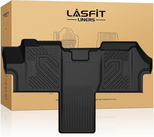 LASFIT Floor Mats for 2018 2019 2020 2021 2022 2023 2024 2025 2026 Dodge Ram Promaster 1500 2500 3500, All Weather TPE Custom Fit Car Mats Floor Liners 1st Row Only, Black