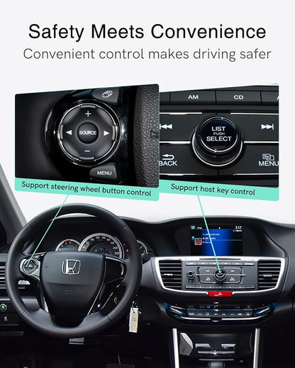 Bluetooth Car Adapter for Honda Accord/Civic/CR-V/CR-Z/Crosstour & Acura MDX/TL,TSX,iPod Music Sourse Bluetooth Receiver