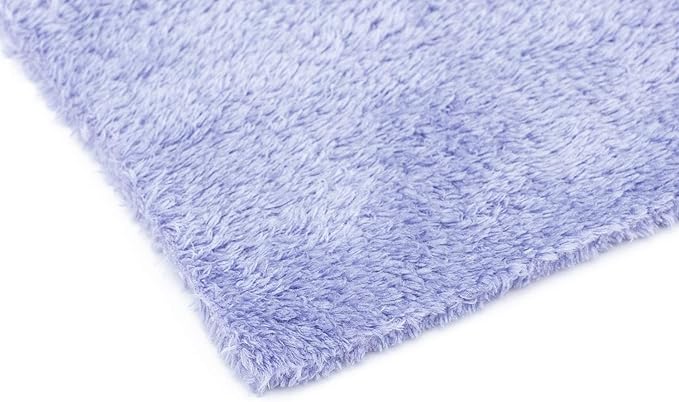 The Rag Company - Eagle Edgeless 350 (5-Pack) Professional Korean 70/30 Blend Super Plush Microfiber Detailing Towels, 350GSM, 16in x 16in, Lavender