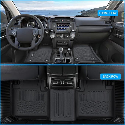 Nilight TPE Floor Mats for 2016 2017 2018 2019 2020 2021 2022 2023 Dodge Durango Jeep Grand Cherokee,All Weather Custom Fit Heavy Duty Floor Liners