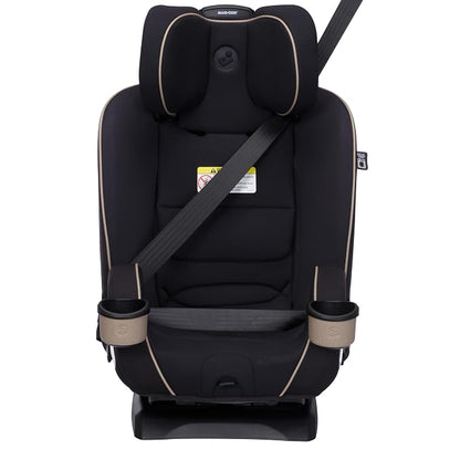 Maxi-Cosi Kani 4-in-1 Infant Kids Convertible Car Seat, Rear-Facing Forward-Facing Carseat, Booster, Slim Fit, Magnetic Buckle, 5-Position Recline, Fits 5-100 lbs, 19-57 in, Caspian Caviar