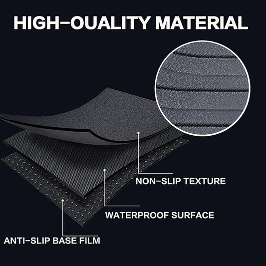 All Weather Floor Mats for 2021-2023 Toyota Sienna, Floor Mats Fits 1st & 2nd & Row, 3D Anti-Slip Waterproof TPE Rubber Protector Car Mats Full Set Liners