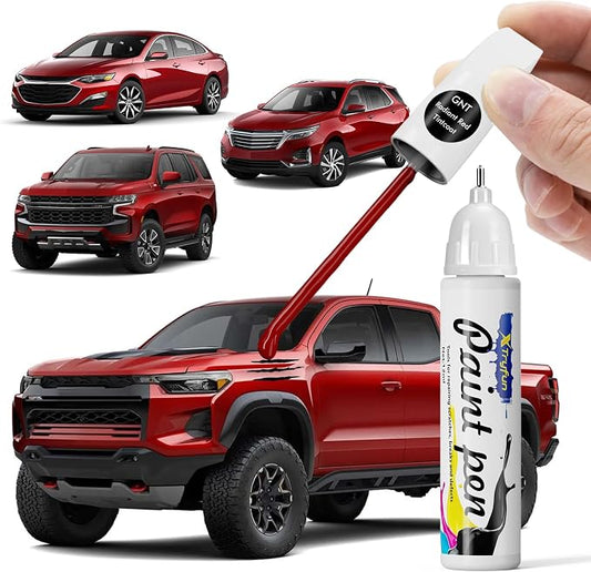 GNT/WA170H Radiant Red Touch Up Paint Compatible with Chevrolet, DIY Car Paint Scratch Repair, Quick & Easy Fix Automotive Scratch Repair for Chevy Silverado/Equinox/Malibu/Tahoe