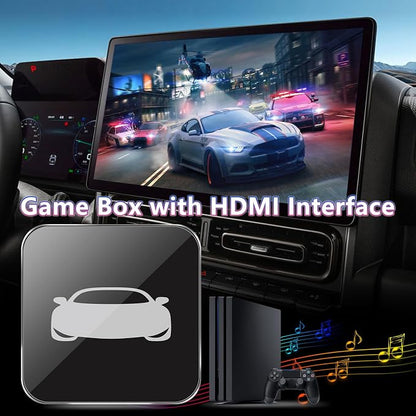 Car TV Adapter Wireless CarPlay, HDMI to USB Converter, Support Fire TV Stick, Game Consoles, Carplay HDMI Adapter Only for Wired CarPlay Cars (Model Year: 2015 to 2025)