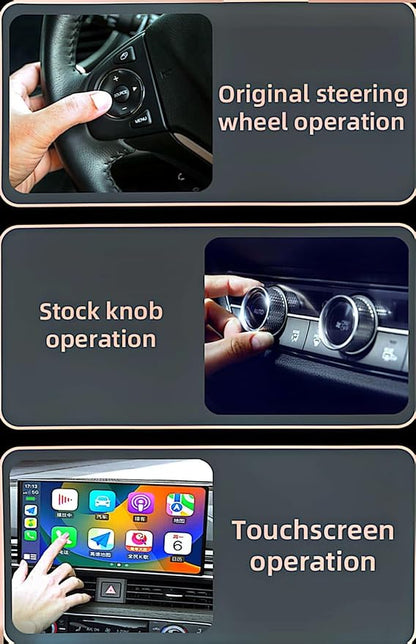 Wireless CarPlay Adapter, 2026 Upgraded Wired to Wireless for Apple CarPlay & Android Auto, 2-in-1 Mini USB, Plug-and-Play Stable Connection (Black)