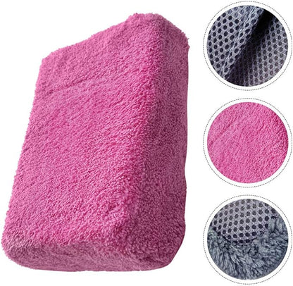 2pcs Absorbent Car Wash Sponge High Density Cleaning Glove for Car Care and Easy to Handle Auto Wash Supplies Selection